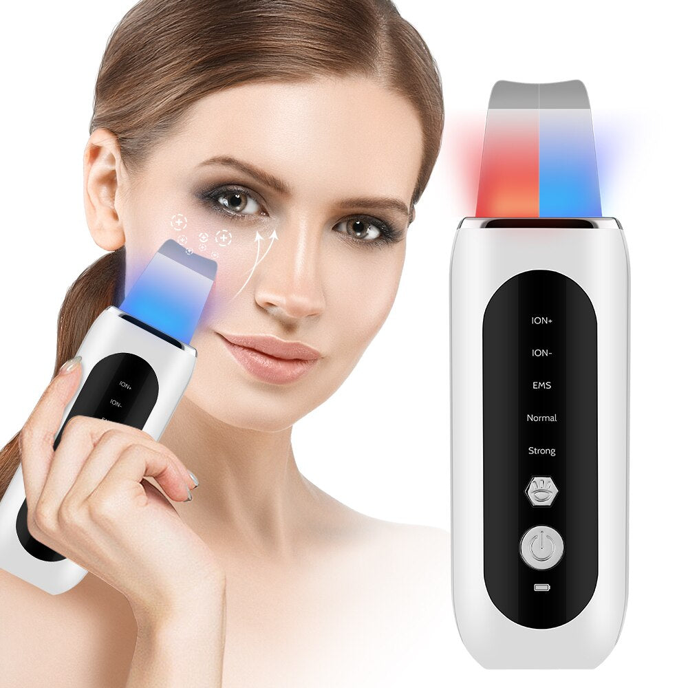 Ultrasonic Face Skin Scrubber