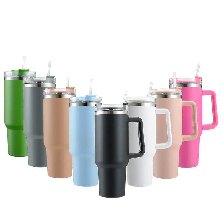 Vacuum Flasks Portable Water Bottle 40oz Mug glass tumbler