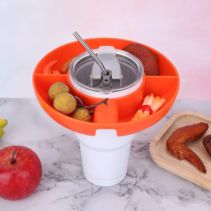 Tumbler Silicone Snack Bowl