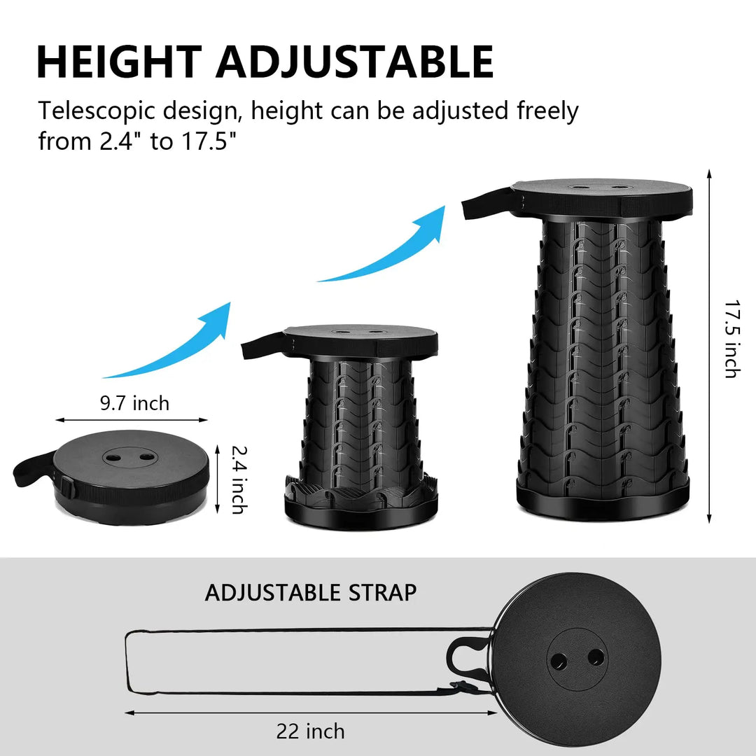 Collapsible Telescopic Stool 