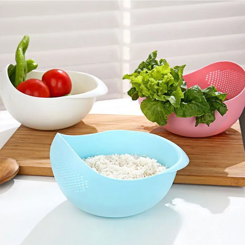 Kitchen Drain Basket Rice Bowl