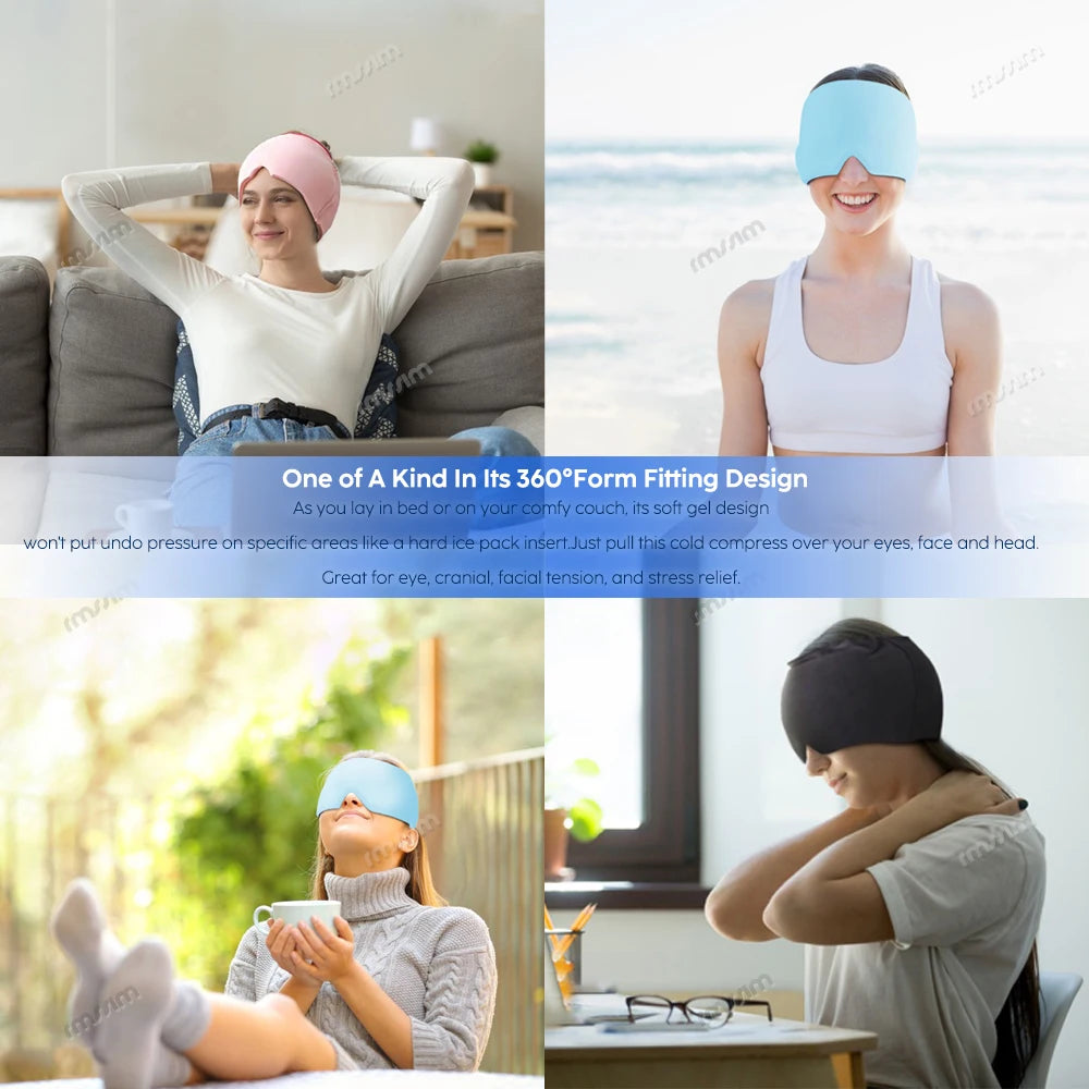 Hot Cold Therapy Ice Cap Headache relief