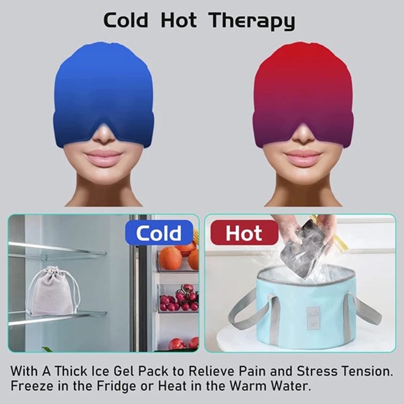 Hot Cold Therapy Ice Cap Headache relief