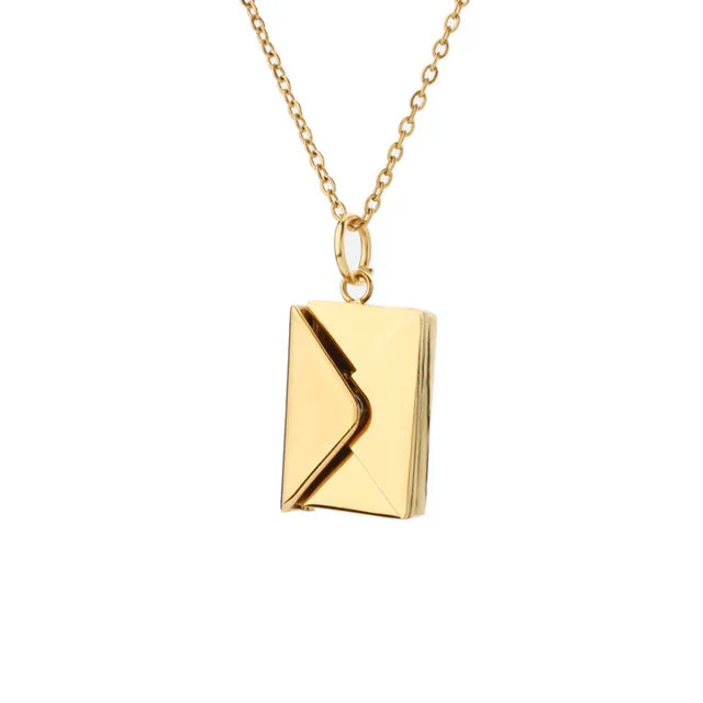 Love Letter Envelope Pendant Necklace