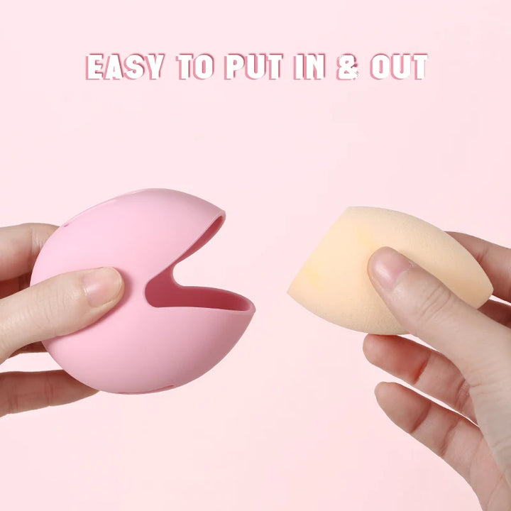 Breathable Beauty Sponge Blender Case Holder