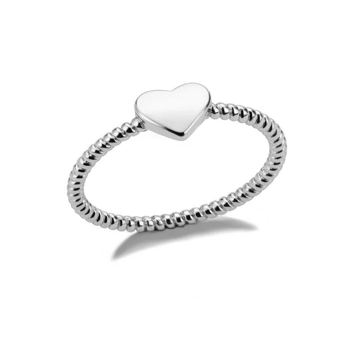 Elegant Heart-Shaped Love Ring