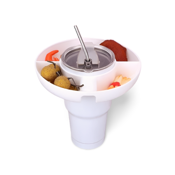 Tumbler Silicone Snack Bowl