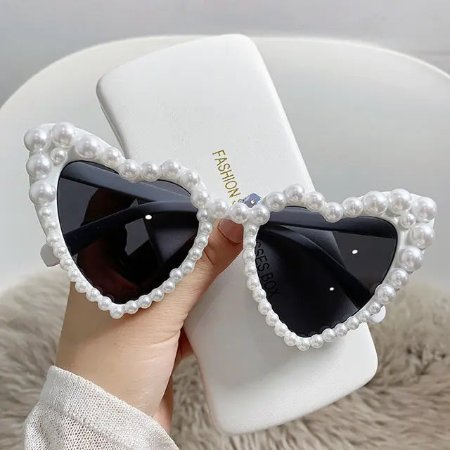 Cat Eye Heart shape Fashion Sunglasses