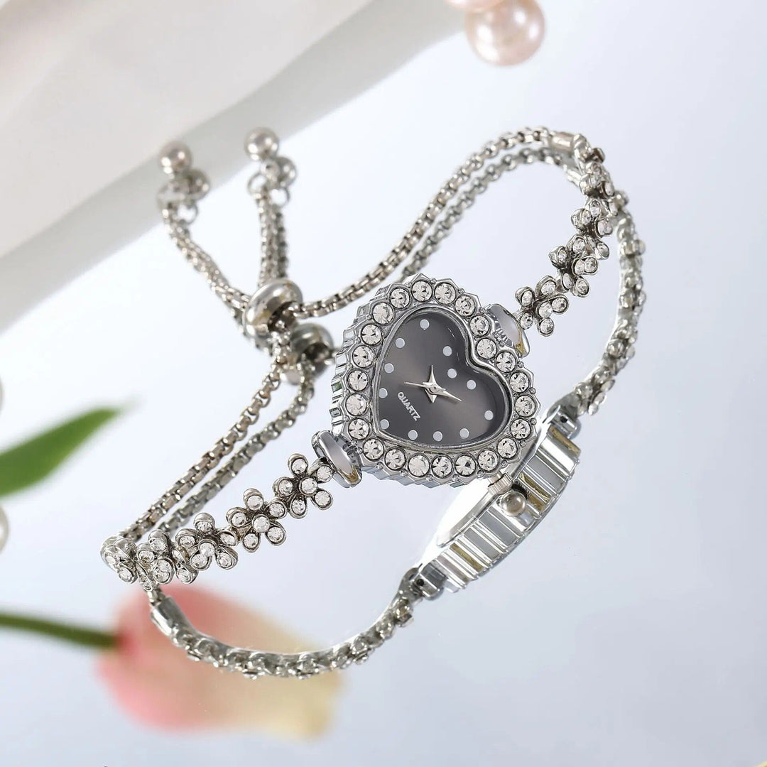 Luxury Crystal Diamond Ladies Quartz Watch