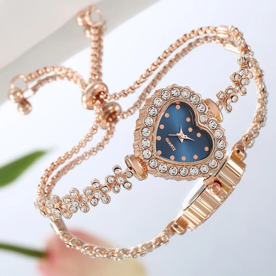 Luxury Crystal Diamond Ladies Quartz Watch