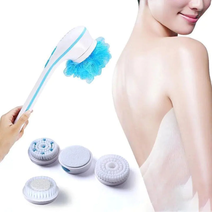 Multiple Attachments bath Body Brush Skin Massager