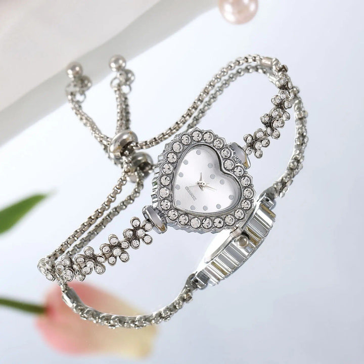 Luxury Crystal Diamond Ladies Quartz Watch