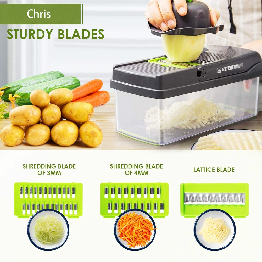 Multifunctional Kitchen Vegetable Cutter - Bluemoon Allure