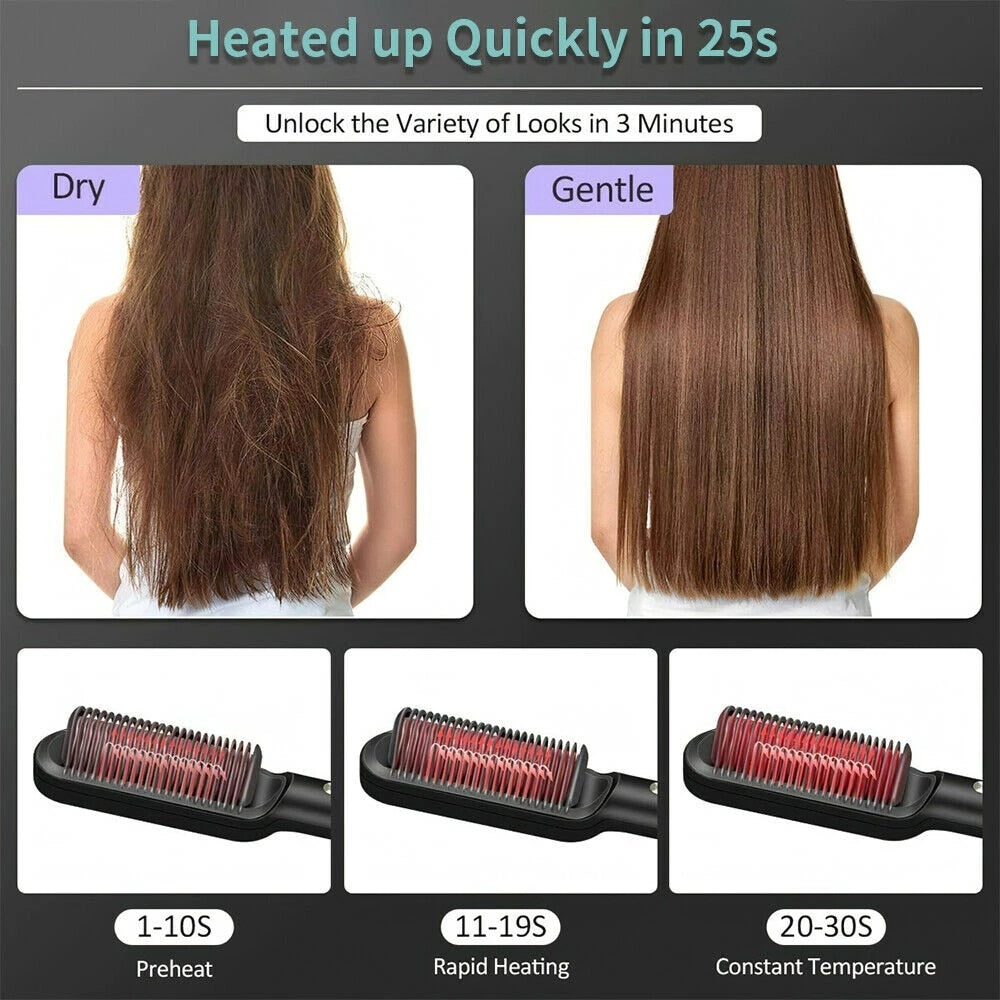 Hair Straightener Hot Comb Anti-scalding