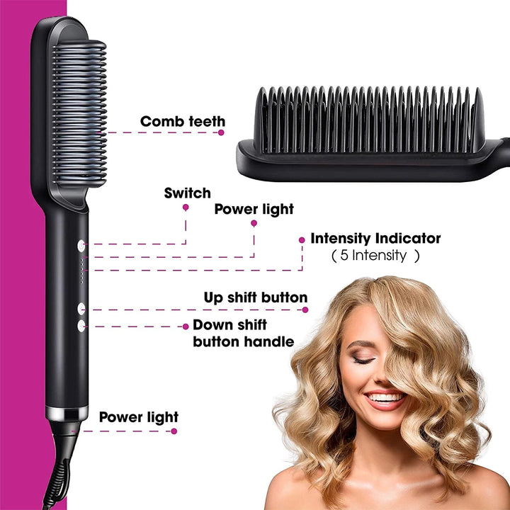 Hair Straightener Hot Comb Anti-scalding