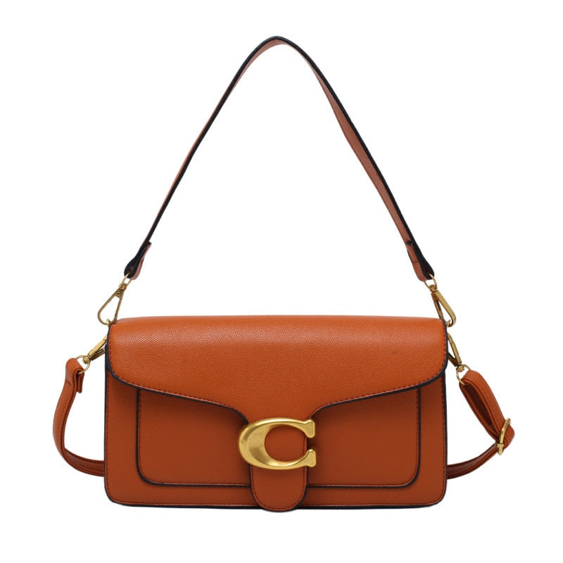 Luxury Leather Handbag Crossbody