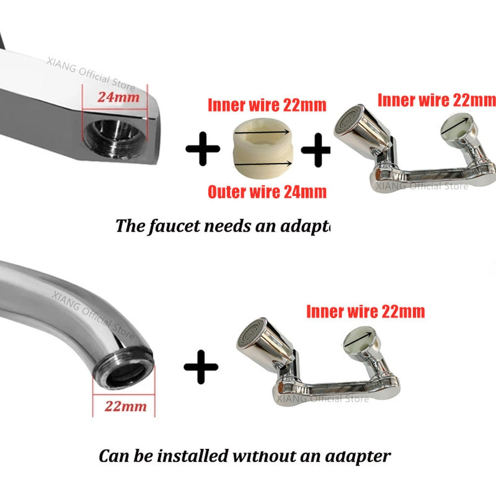 Rotatable Extension Faucet