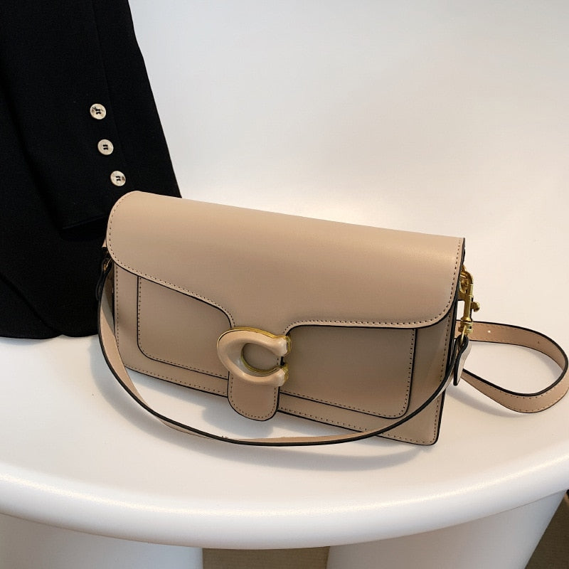 Luxury Leather Handbag Crossbody