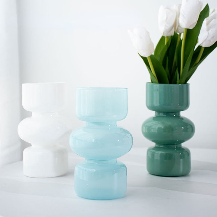 Nordic Home Decoration Glass Vase - Bluemoon Allure