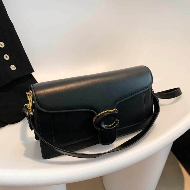 Luxury Leather Handbag Crossbody