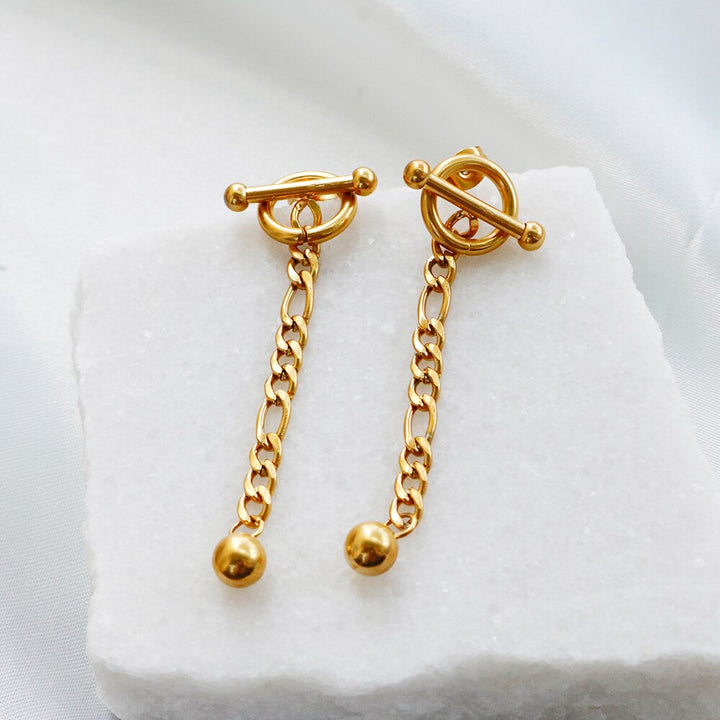 Fashion Chain Drop Earrings