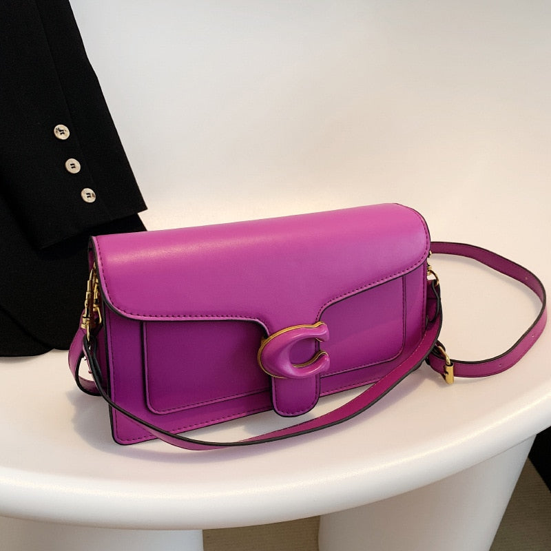 Luxury Leather Handbag Crossbody