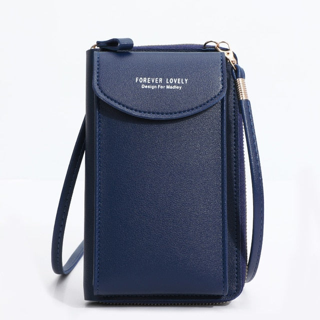 Fashion mini shoulder bag mobile pouch leather