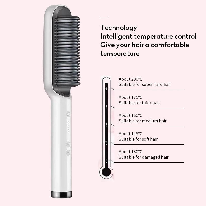 Hair Straightener Hot Comb Anti-scalding