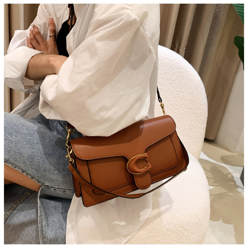 Luxury Leather Handbag Crossbody