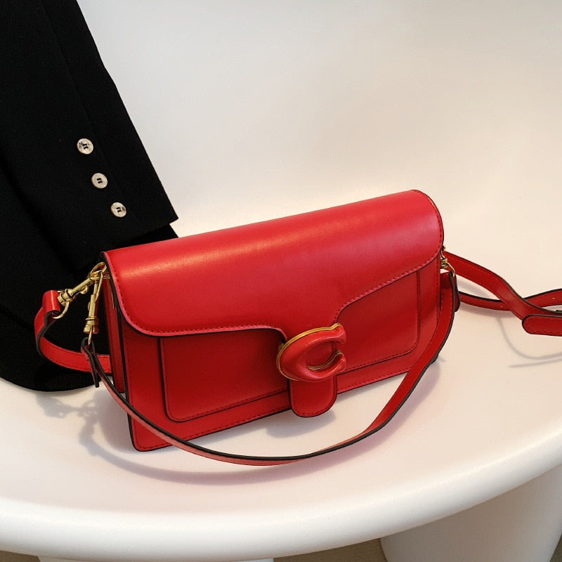 Luxury Leather Handbag Crossbody