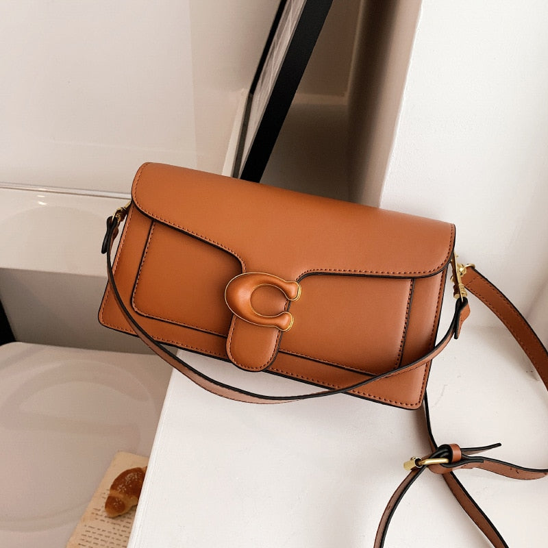 Luxury Leather Handbag Crossbody