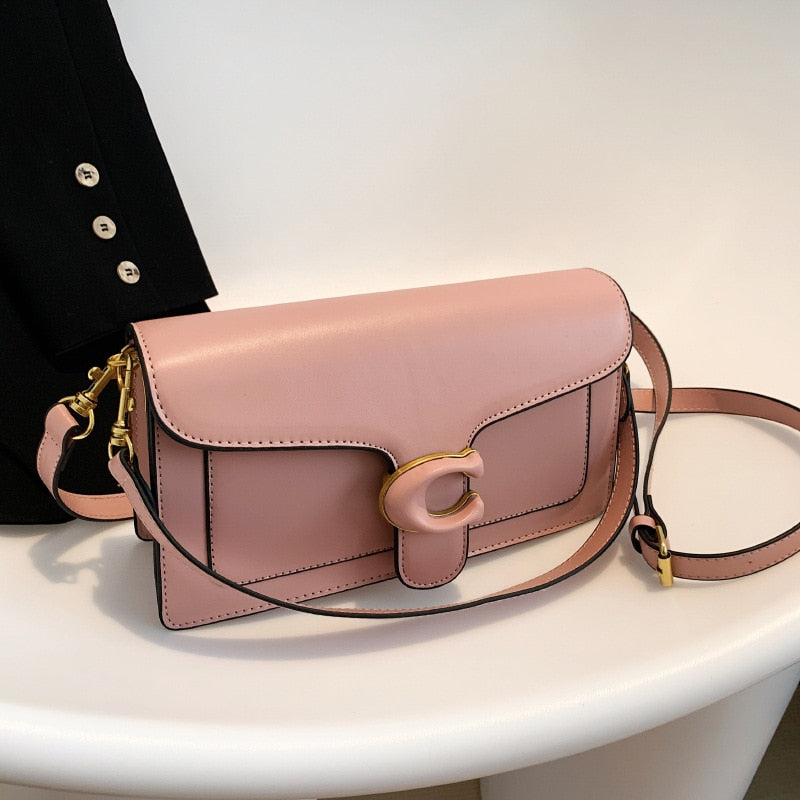 Luxury Leather Handbag Crossbody