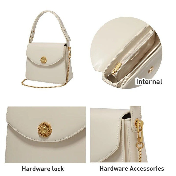 Women's Leather Crossbody Shoulder Handbag