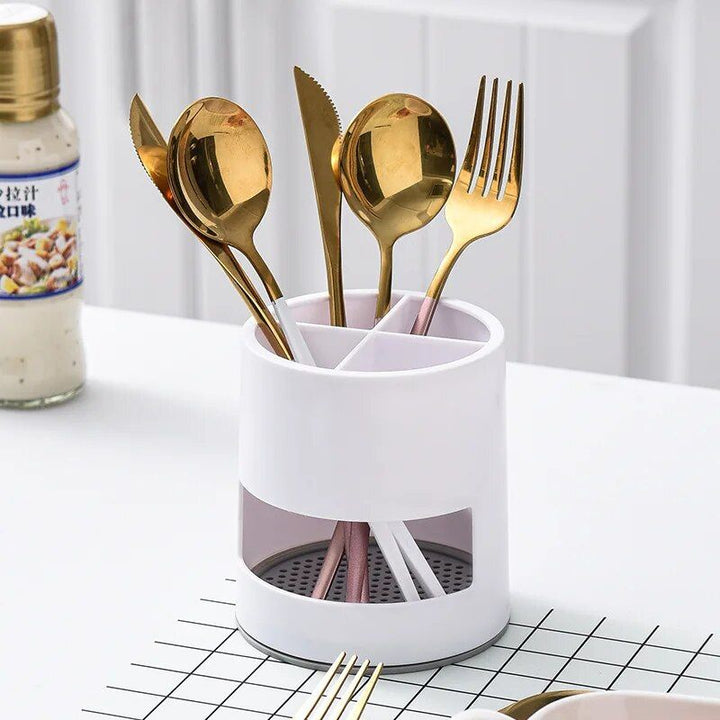 Multi-Functional Chopsticks and Cutlery Organizer: Versatile Kitchen and Bathroom Storage Solution