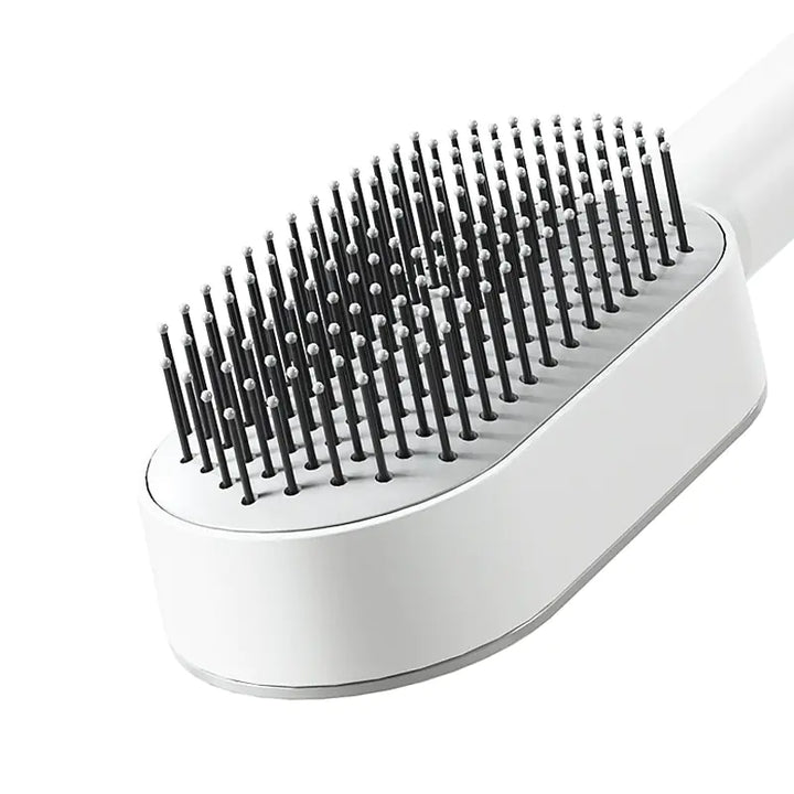 Self Cleaning Massage Scalp Comb Anti-Static Hairbrush